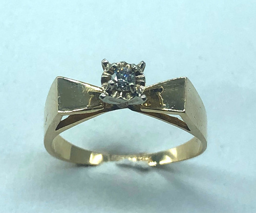 Anillo De Boda Con Diamante Natural Y Certificado