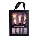 Paris Hilton Set Brochas Maquillaje Sombra Contour Brush 3pc