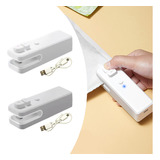 Sellador De Bolsas De Plástico Mágico Recargable Usb Color Blanco