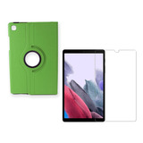 Funda + Lamina Para Tablet Samsung Tab A7 T500 / T505 Verde