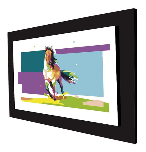 Cuadro 60x40 Cms  Caballo Poliart 1 +envío Gratis