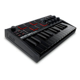 Controlador Midi Akai Mpk3 Mini Gen 3 Mk3 Black 25 Teclas