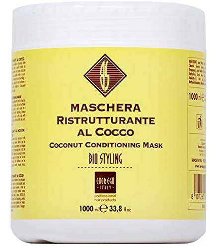 Mascarilla De Coco Alter Ego 1000ml Maschera Ristrutturante