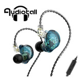 Trn Cs2 Audífonos In Ear Con Mic Color Azul Marino 