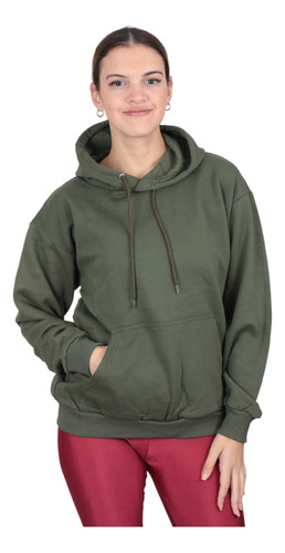 Buzo Canguro Mujer Hoodie Vs Colores