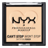 Nyx Professional Makeup Can't Stop Won't Stop - Polvo Compa.