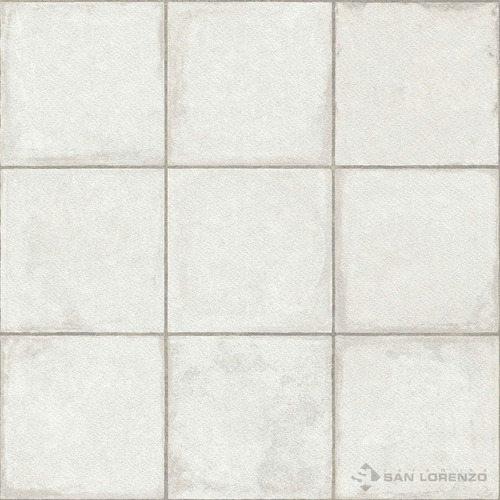 Ceramica Pisos Pared Flower Base San Lorenzo 45,3x45,3