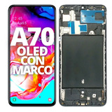 Modulo Pantalla Para Samsung A70 A705 Con Marco Display Oled