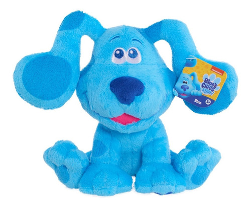 Peluche De Perro Blue Clues & You! 16 Cm - Just Play Color Celeste