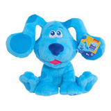 Peluche De Perro Blue Clues & You! 16 Cm - Just Play Color Celeste