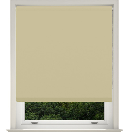 Cortina Blackout Roller Para Living Beige 120x220 Haussman