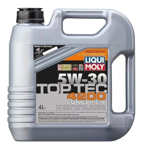 Aceite Sintéticos (hc) Top Tec 4200 5w-30 4l Liqui Moly