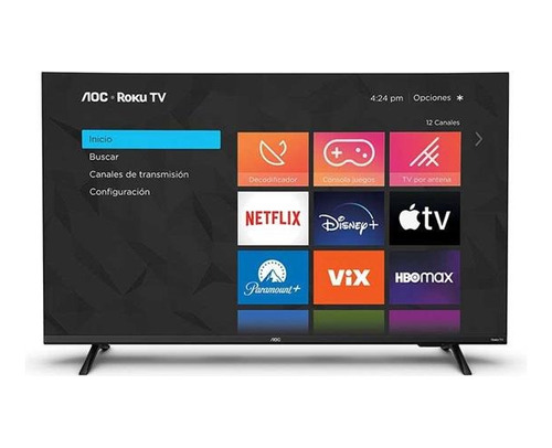 Smart Tv Led 32'' Aoc 32s5135/77g Hd Roku Tv Otero Hogar