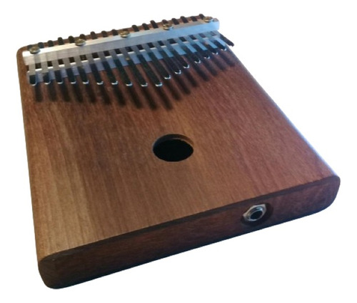 Kalimba De Caja De Madera Electroacustica 18 Notas Amanha 