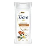  Loção Desodorante Hidratante Corporal Nutrição Intensiva Manteiga De Karité & Baunilha Dove Frasco 200ml