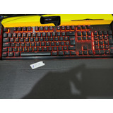 Teclado Corsair K60 Red K60r Abnt