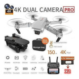 L Cámara Drone E88 Portátil De Alta Definición 4k Con 2