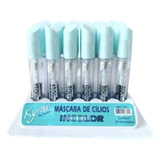 24 Máscara Cilios Volume Kit Atacado Preto Ou Transparente