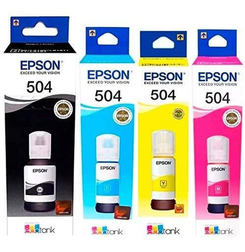 Combo De Tinta Epson,t504120-al,t504220-al,t504320-al,t50442