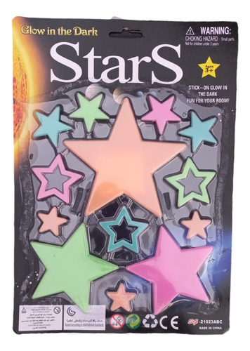  Estrellas 13 Figuras Brillan En La Oscuridad 