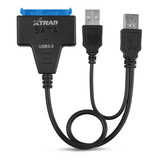 Adaptador Ssd Hd Sata 2,5  E 3,5  P/ Usb 3.0 Entrada P/fonte