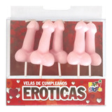 Velas Formas - Set Sex Adultos X 5 Piezas