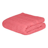 Toalla De Baño Completo 150x80cm - 600gr Suave Y Absorbente Color Rosa Coral 7 Liso