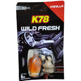 Aromatizante Difusor Perfume K78 Wild Fresh Auto Colgante Color Vainilla Fragancia Vainilla