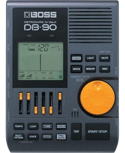 Metrónomo Portátil Boss Db-90 Dr. Beat (db-90), Negro