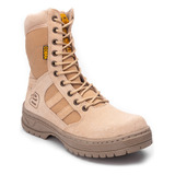 Bota Tactica Swat Militar Caballero Color Arena Rombar 4048