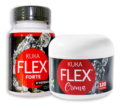 Kukaflex Forte 30 Tabs + 1 Crema Kukaflex 100% Original