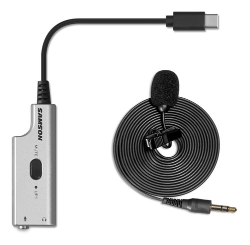 Microfono Usb Corbatero Samson Lmu1 - Usb-c Notebook Y Cel