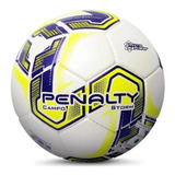 Bola Futebol De Campo Storm N4 Duotec X Penalty Cor Branco/amarelo/azul