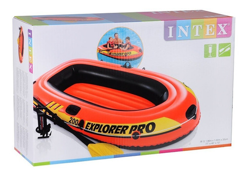 Bote Inflable Intex 58357 Explorer 200 Set 