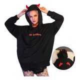 Sudadera Negra Con Capucha Halloween Deportivas Para Mujer