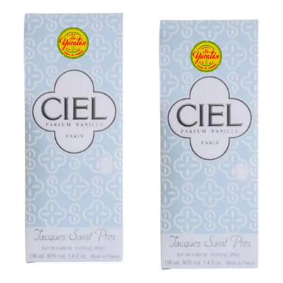 2 Perfumes Ciel Vanille Jacques Saint Pres 100ml Edp Dama | Envío gratis
