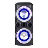 Caixa De Som Mini Torre Neon X 300w Bt/aux/usb/fm Sp379