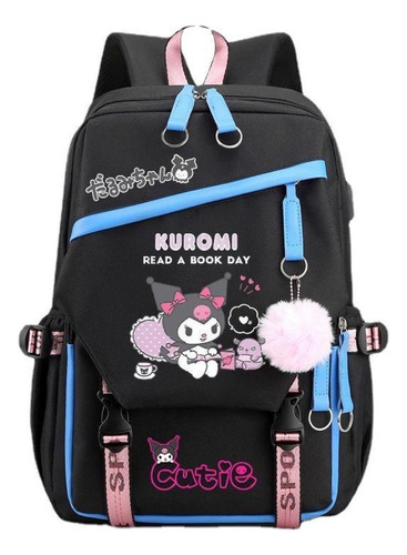 Mochila Usb Periférica De Anime Japonês Kuromi Melody