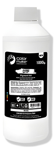 Tinta Para Dtf Color Make Pigment Ink Blanco White 1000 Gr