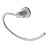 Toallero Aro Accesorio Baño Metal Vasser Cyrano Blanco