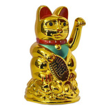 Maneki Neko- Gato Chino De La Suerte O Fortuna 11 Cm Alto