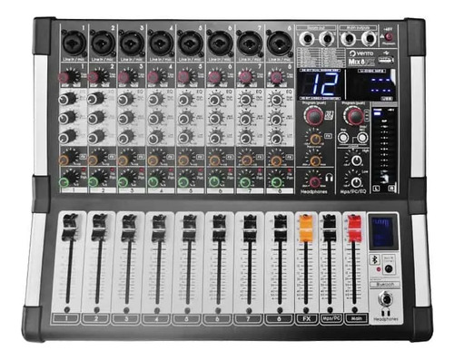 Consola De Audio Pasiva 8 Canales Con Efectos Vento Mix8fx