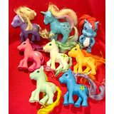 Lote Figuras Originales My Little Pony Coleccionable Vintage