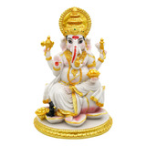 Figura De Dios Hind Ganesh Chaturthi  8.4 Pulgadas De Alto,