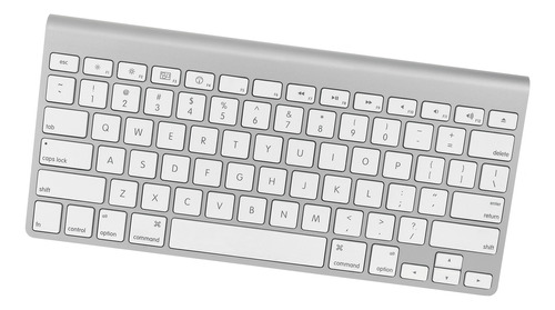 Teclado Bluetooth Apple A1314 Cor Branco E Cinza (usado)