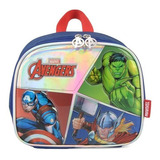 Lancheira Térmica Infantil Masculina Avengers Vingadores Cor Azul