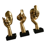 3 Estatuas De Pensador, Figuritas Modernas, Regalos