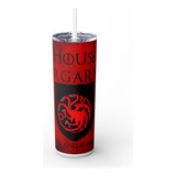 Termo Skinny Tumbler 20 Oz - House Targaryen