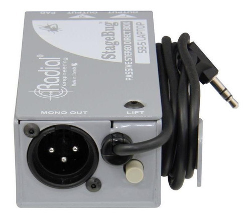 Radial  Caja Directa Estéreo Con Cable 3.5mm  Sb-5