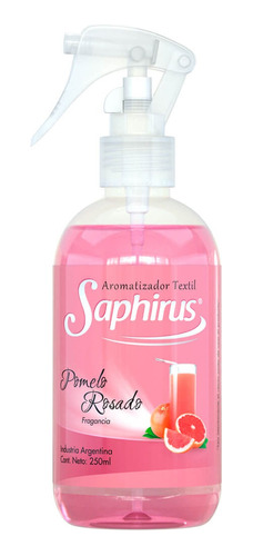 Perfumina Textil Saphirus Pomelo Rosado 250 Ml